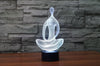 Image of 3D LED Meditation Yoga Nightlight Lamp