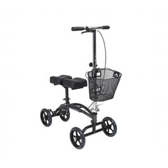 Dual Pad Steerable Knee Walker with Basket