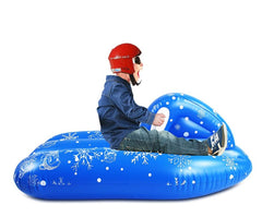 Inflatable Snow Tube Sled Boat Winter Snow Fun