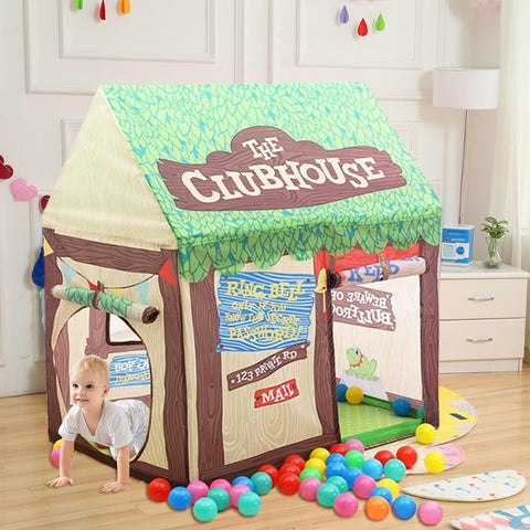 Play Tent Indoor Tree House Kids Clubhouse